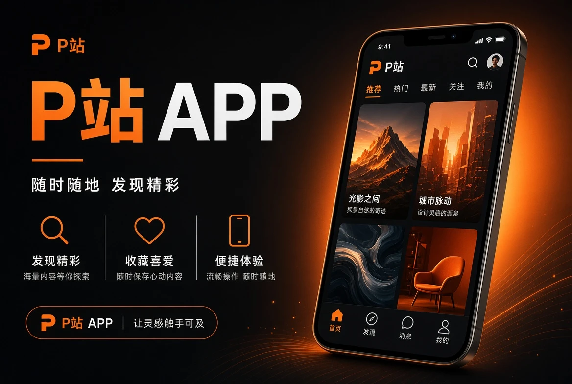 P站APP移动端服务示意